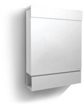 Radius Wandbriefkasten Briefkasten Letterman M inkl. LED-Licht, Mit LED-Beleuchtung