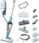 Black + Decker Dampfreiniger FSMH1321JSM Dampfwischer mit Handreiniger und...