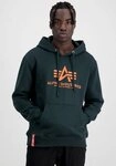 Alpha Industries Kapuzensweatshirt Basic Hoody Baumwollmischung, regular fit
