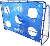 Best Sporting Fu&szlig;balltor mit Torwand 5 Schussl&ouml;cher (Set), sehr stabil,...