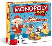 Winning Moves Spiel Monopoly Junior Unser Sandm&auml;nnchen, Brettspiel