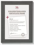 Walther Bilderrahmen Holzrahmen HO130D Home 21x29,7cm grau