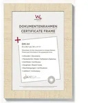 Walther Design Bilderrahmen Holzrahmen Home Zwischenformate wei&szlig; 21x29,7 (DIN...