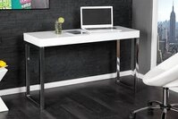 riess-ambiente Konsolentisch WHITE DESK 120cm wei&szlig;, Konsole &middot; Hochglanz &middot;