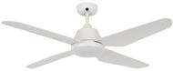 Lucci air Deckenventilator Deckenventilator Aria Wei&szlig; 122 cm mit LED