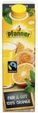 Pfanner Tee, Pfanner Fairtrade Orangensaft aus Orangensaftkonzentrat 1000ml