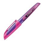 STABILO F&uuml;llhalter - Linksh&auml;nder Feder L, lila/magenta, inkl. Standardpatrone