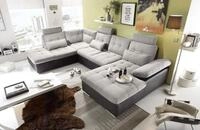 ED EXCITING DESIGN Wohnlandschaft Jakarta, mit Schlaffunktion, Bettkasten,