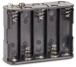 Goobay Batteriebox GOOBAY Batteriehalter, 10x Mignon, Clipanschluss