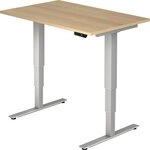 HAMMERBACHER Schreibtisch Sitz-Steh-Schreibtisch elektrisch 120x80 -128,5cm