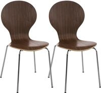 CLP Besucherstuhl Diego (2er Set), stapelbar