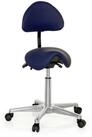 hjh OFFICE Drehhocker TOP WORK 20 Hocker Kunstleder H&ouml;he 105.0 cm, Rollhocker