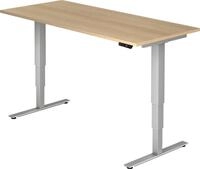 HAMMERBACHER Schreibtisch Sitz-Steh-Schreibtisch elektrisch 180x80 -128,5cm