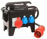 as - Schwabe as-Schwabe Baustellen-Stromverteiler M4 400V aus Vollgummi