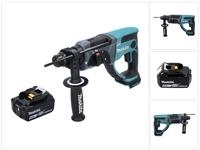Makita Schlagbohrmaschine DHR 202 T1 Akku Kombihammer 18 V 2,0 J SDS Plus + 1x Akku