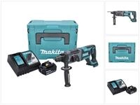 Makita Akku-Bohrhammer DHR 241 RT1J Akku Bohrhammer 18V 2,0 J SDS plus + 1x Akku 5,0