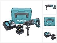 Makita Akku-Bohrhammer DHR 241 RTJ 18 V 2,0 J SDS plus + 2x Akku 5,0 Ah +...