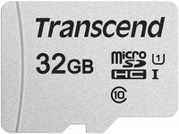 Transcend Transcen microSDHC-Karte 32GB TS32GUSD300S-A Speicherkarte (inkl.