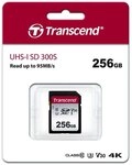 Transcend SDXC-Karte 256GB Class 10 UHS-I TS256GSDC300S Speicherkarte