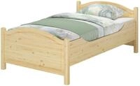 ERST-HOLZ Massivholzbett Extra Hohes und Breites Seniorenbett 120 x 200 cm Einzelbett