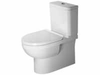 Duravit WC-Komplettset Stand-WC-Kombination Duravit No.1 rimles
