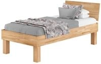 ERST-HOLZ Massivholzbett Hohes Seniorenbett 100 x 200 cm Extra Stabil Buche