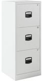 Bisley Home H&auml;ngeregisterschrank PFA aus Stahl, ohne Sockel, A4