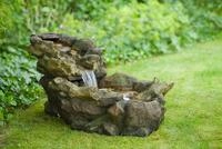 Ubbink Gartenbrunnen Wasserfall Aspen mit LED