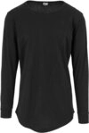 URBAN CLASSICS Langarmshirt Urban Classics Herren Long Shaped Fashion L/S Tee...