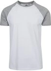 URBAN CLASSICS Rundhalsshirt Raglan Contrast Tee Herren T-Shirt