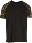 URBAN CLASSICS T-Shirt Urban Classics Herren Raglan Contrast Tee