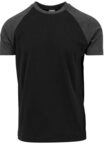 URBAN CLASSICS Rundhalsshirt Raglan Contrast Tee Herren T-Shirt