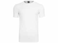 URBAN CLASSICS T-Shirt Urban Classics Herren Fitted Stretch Tee (1-tlg), weiß