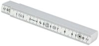 Stabila Wasserwaage Stabilas Kunststoffma&szlig;stab Type 1104 - 1 m wei&szlig;