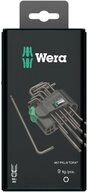 Wera Schraubendreher Wera 967 PKL/9 SB SiS Innen-TORX Winkelschraubendreher-Set...