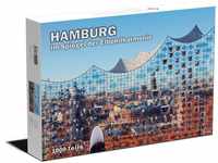 Maxim Schulz Hamburg im Spiegel der Elbphilharmonie (Puzzle)