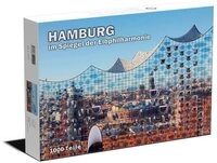 puls entertainment Puzzle Hamburg im Spiegel der Elbphilharmonie. 1000 Teile,...