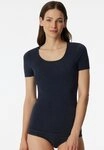 Schiesser Kurzarmshirt Personal Fit Rundhalsausschnitt, Single Jersey, ohne st&ouml;rende