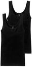 Schiesser Unterhemd Cotton Essentials (2-St., 2er Set) mit zwei...