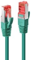 Lindy Lindy 47746 Cat6 S/FTP Kabel, gr&uuml;n, 0.50m Patchkabel Netzwerkkabel
