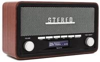 Denver DAB-18 Digitalradio (DAB) (DAB+, FM (RDS), 4 W, Retro-Design, Bluetooth,