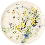 Rosenthal Brotteller Brillance Fleurs des Alpes Brotteller 18 cm, Teller Flach