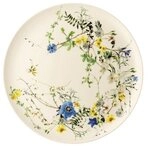 Rosenthal Speiseteller Brillance Fleurs des Alpes Platzteller 32 cm, Teller Flach