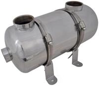 vidaXL Pool-W&auml;rmepumpe 355 x 134 mm Pool W&auml;rmetauscher 355x134 mm 40 kW