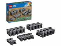 LEGO® Konstruktionsspielsteine Schienen (60205), LEGO® City, (20 St), Made in