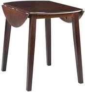vidaXL Esstisch, Klappbarer Esstisch Rund MDF Braun