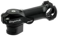 by.schulz Fahrradlenker by,schulz Vorbau Twist SDS 75 mm schwarz - verdrehbarer