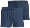 CECEBA Boxershorts Bio Herren-Boxershorts 2er-Pack Single-Jersey Uni