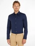 Tommy Jeans Langarmhemd Sabim Stretch Shirt Stretch Hemd, Premium, Slim Fit, mit