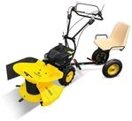 BAMATO Benzinrasenm&auml;her GS-950V + SEAT, 64 cm Schnittbreite, Hochgrasm&auml;her,